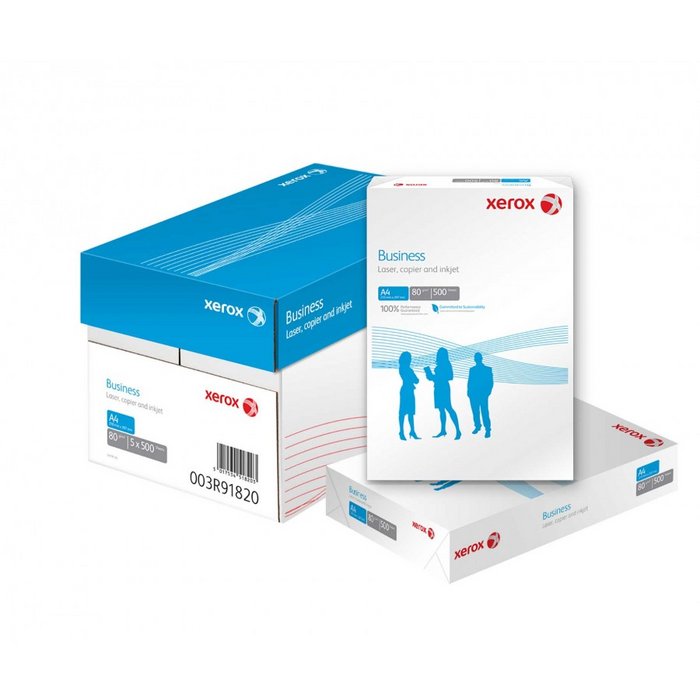 PAPEL A4 80GRS 500H XEROX BUSINESS (5 X 500H)
