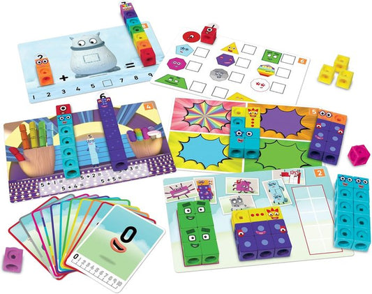 JUEGO MATHLINK CUBES NUMBERBLOCKS 1-10 ACTIVITY SET
