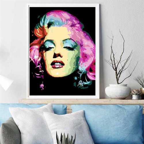 Pintar por Números ICONIC – Marilyn