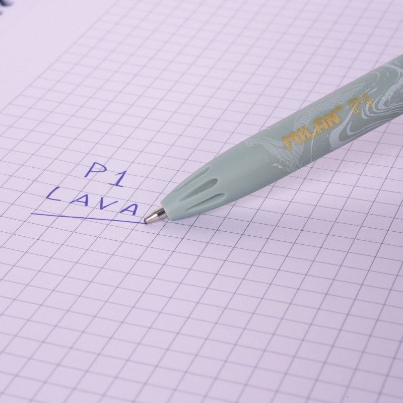 Bolígrafos Milan P1 serie lava (3 unidades)