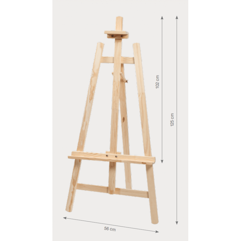 Caballete Trípode 125x56