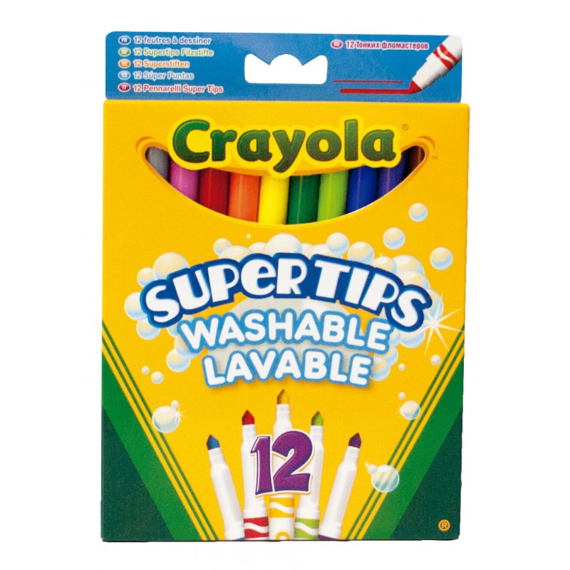Rotuladores Crayola finos 12 colores
