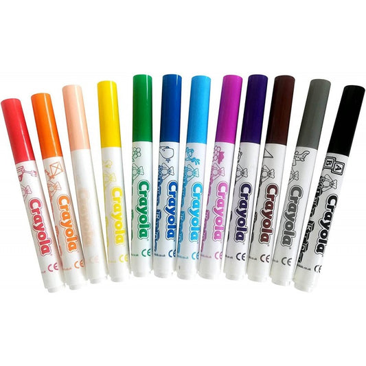 Rotulador Crayola Minikids 12 colores