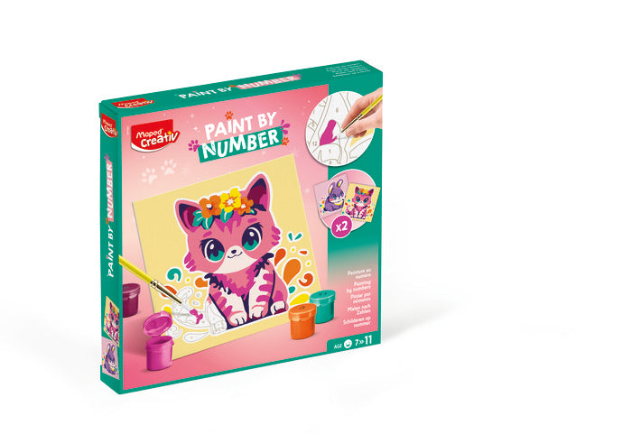 Pintar por Números – Gato/Conejo