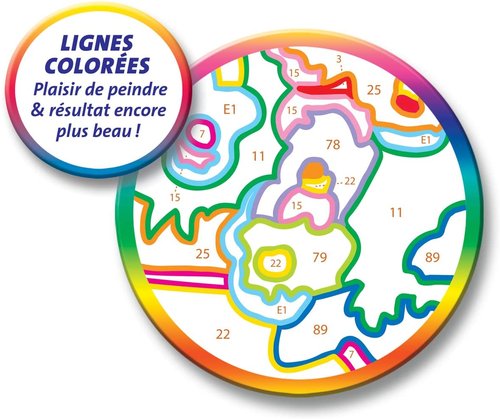 CREART Adulto – Pintar con Números: El Sueño del Búho