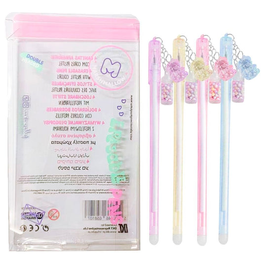 SET 4 BOLIGRAFOS BORRABLES COLORS