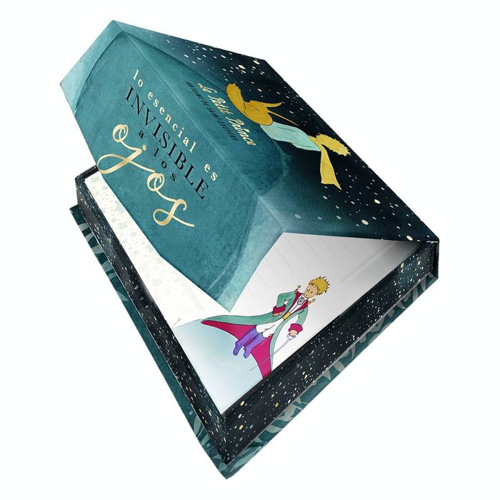 Caja Con Taco De Notas Principito LPP-2