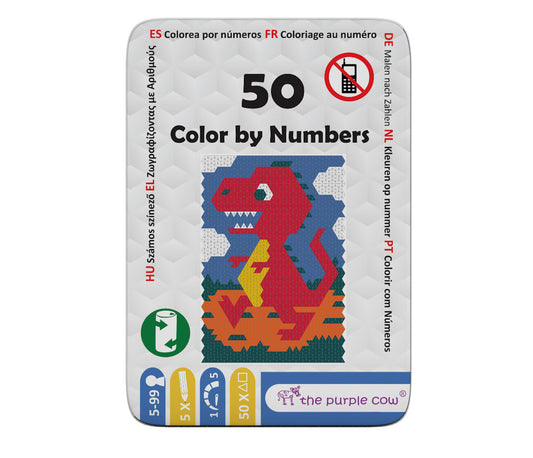 Juego de 50 IQ Quiz – Colorear por Números