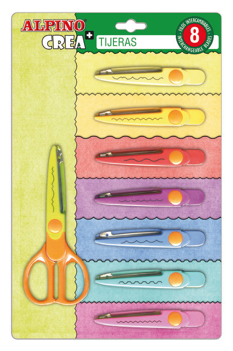 Tijeras Alpino Fashion Shapes 8+1