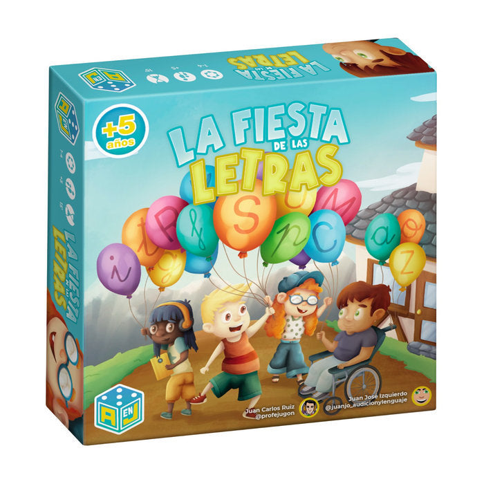 JUEGO EDUCATIVO LA FIESTA DE LAS LETRAS