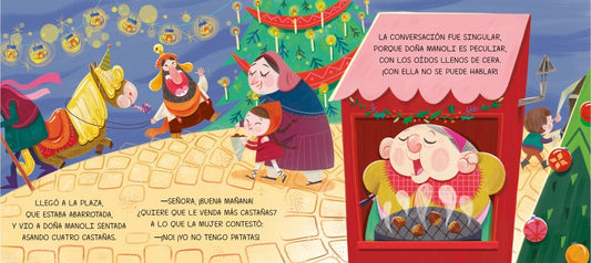 ¡TOMA CASTAÑA! ¡YA CASI ES NAVIDAD!