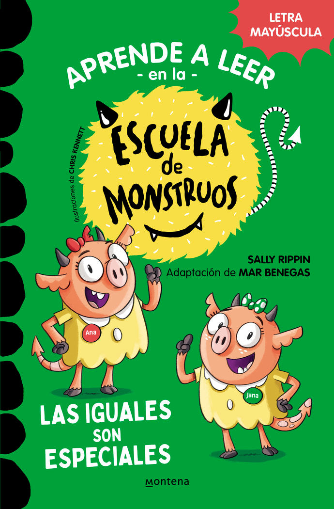 Aprende A Leer Escuela De Monstruos - Las Iguales Son Especial - Vol.3