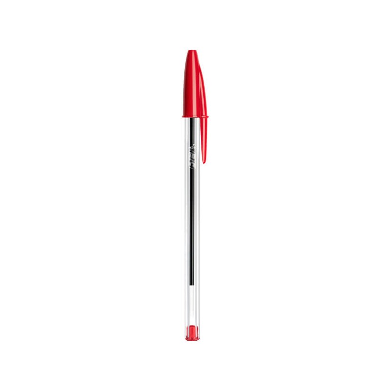 Bolígrafo Bic cristal original Rojo (50 Unidades)