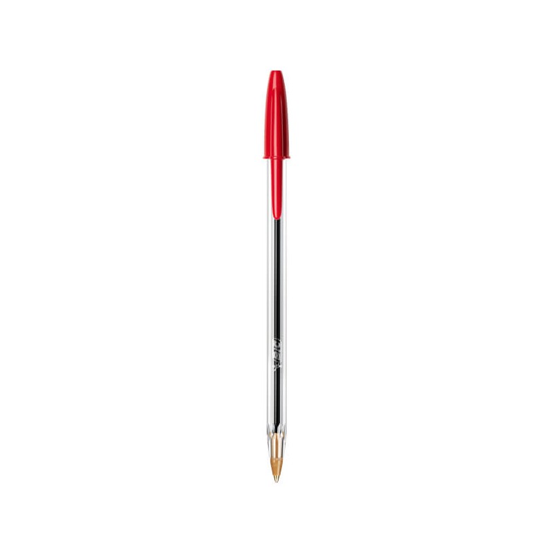 Bolígrafo Bic cristal original Rojo (50 Unidades)